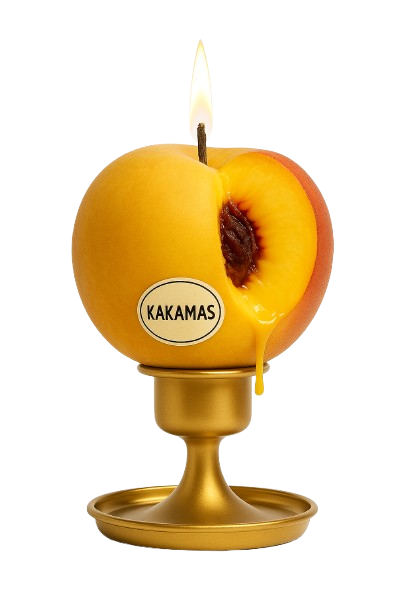 Kakamas Peach Candle